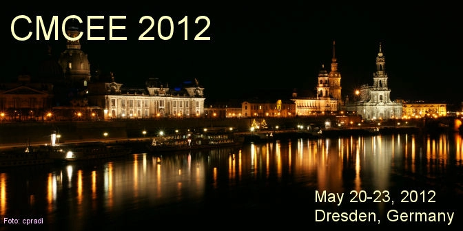 CMCEE - International Symposium on Ceramic Materials and Components for Energy and Environmental Applications, May 20-23, 2012, Dresden, Germany